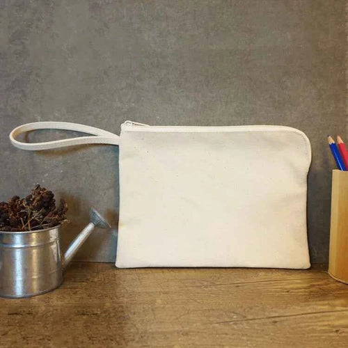 L型手拿包｜帆布手拿收納包・支援客製印刷