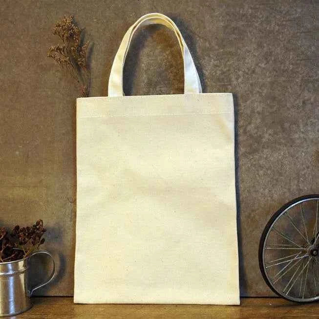 無邊帆布袋S｜A5帆布提袋・支援客製印刷