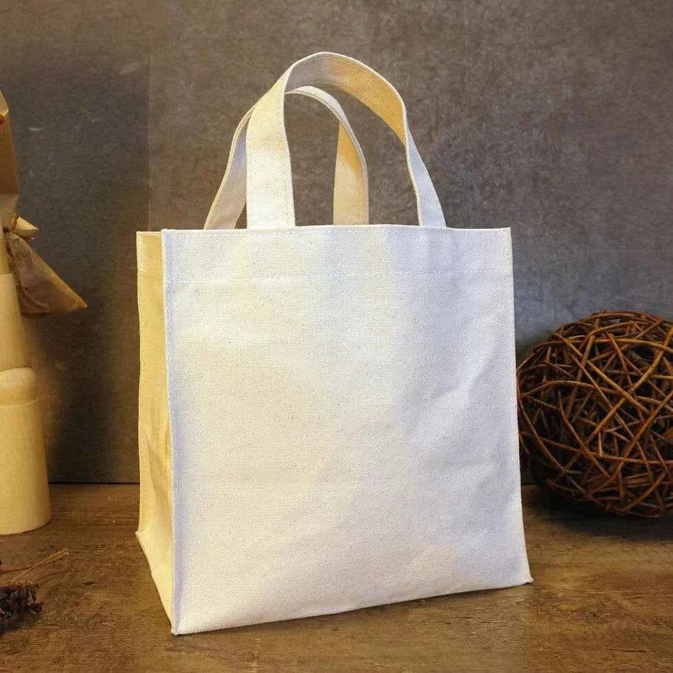 立體帆布包M｜有底有側邊帆布袋・支援客製印刷