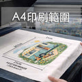 帆布袋全彩微噴轉印服務｜A4面積內