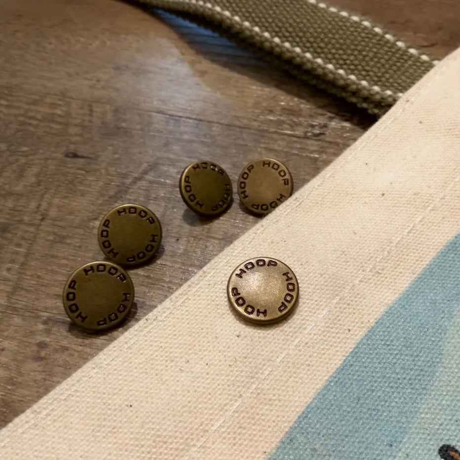 【 客製化加購】金屬壓扣｜客製化帆布袋配件・提升包款質感與收納安全