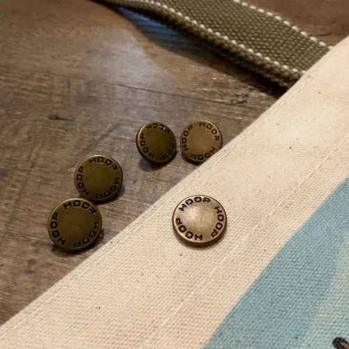 【 客製化加購】金屬壓扣｜客製化帆布袋配件・提升包款質感與收納安全
